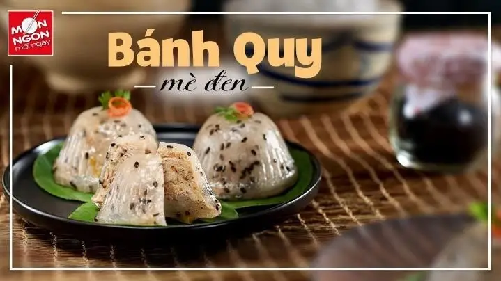 Bánh qui mè đen – món ngon dễ làm ngày Vu Lan