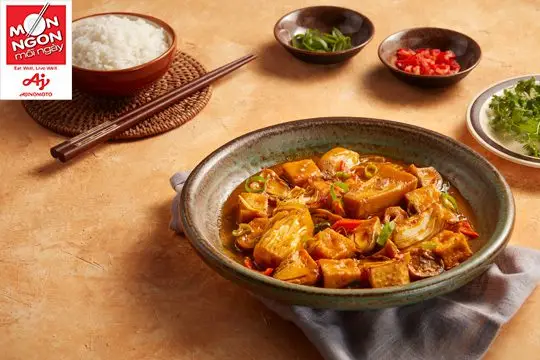 Bữa cơm 3 món chay thanh lọc cơ thể sau những ngày Tết