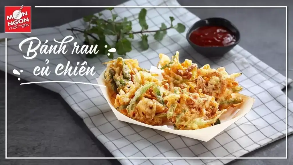 Cách làm món bánh rau củ chiên dinh dưỡng đỡ buồn miệng