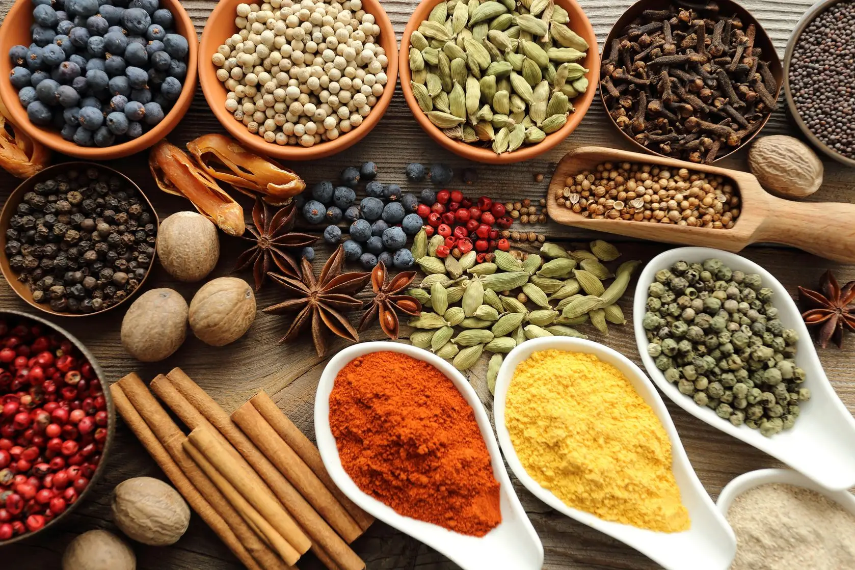 bí quyết kết hợp ngũ vị