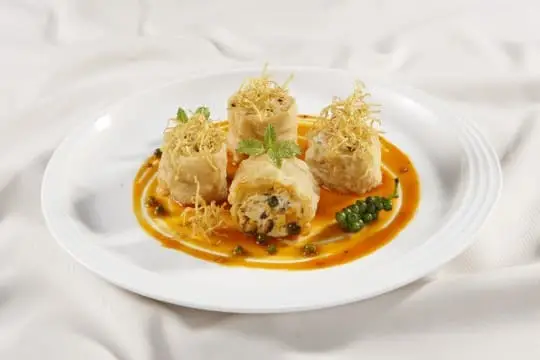 Cuốn t&agrave;u hũ ky xốt ti&ecirc;u