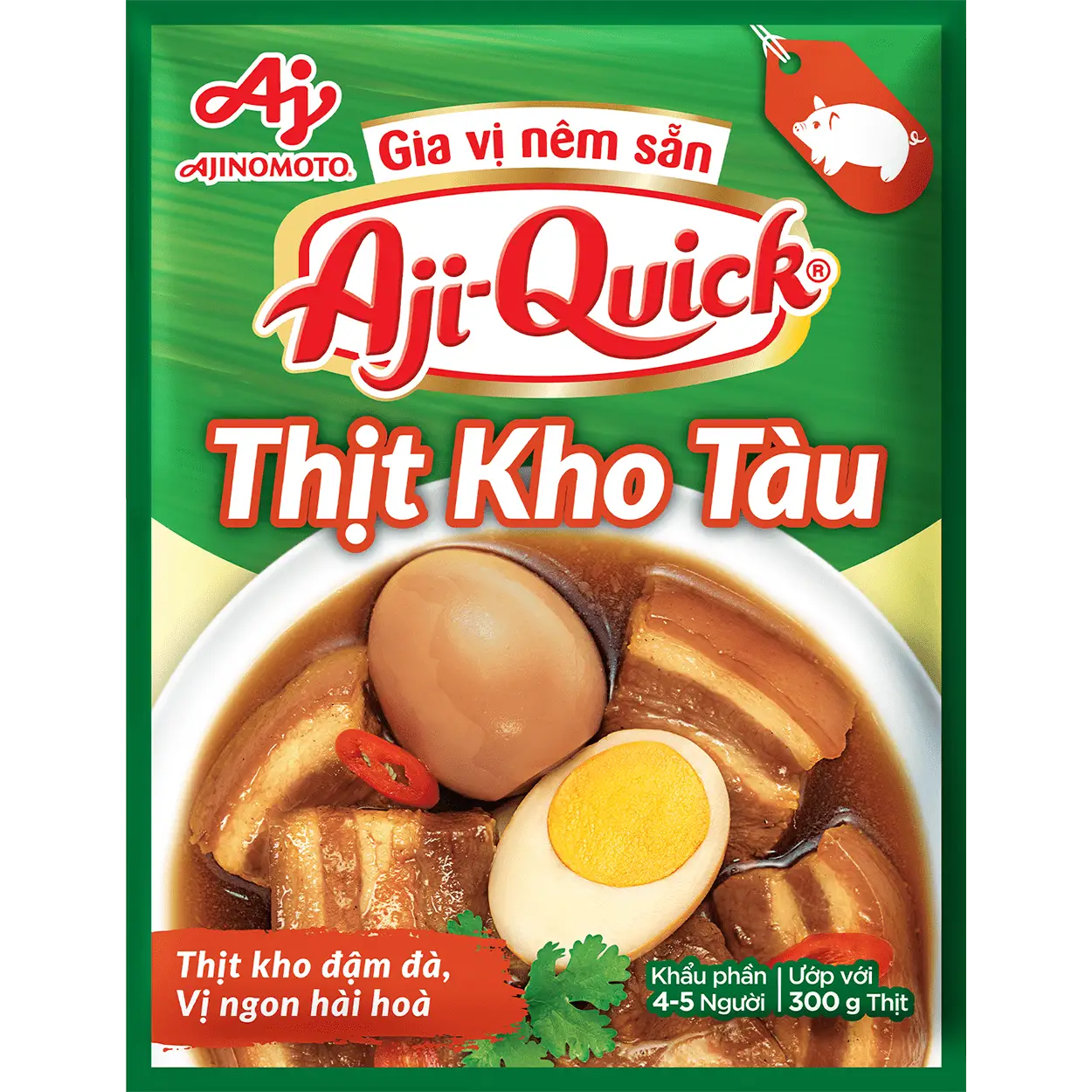 Gia vị n&ecirc;m sẵn Aji-Quick&reg; Thịt Kho T&agrave;u