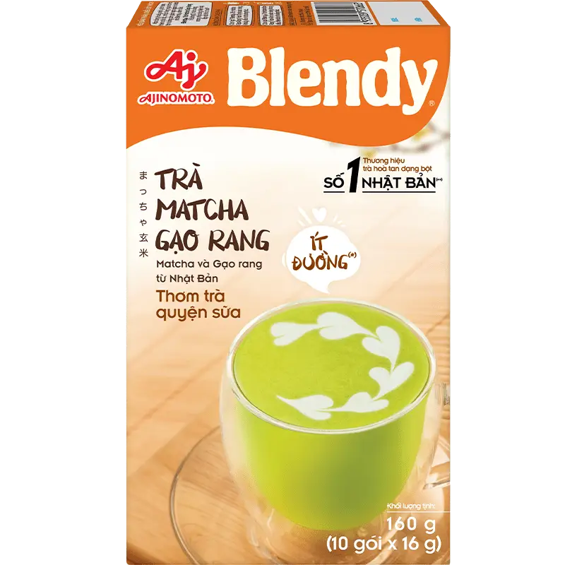 Blendy&reg; Tr&agrave; Matcha Gạo Rang