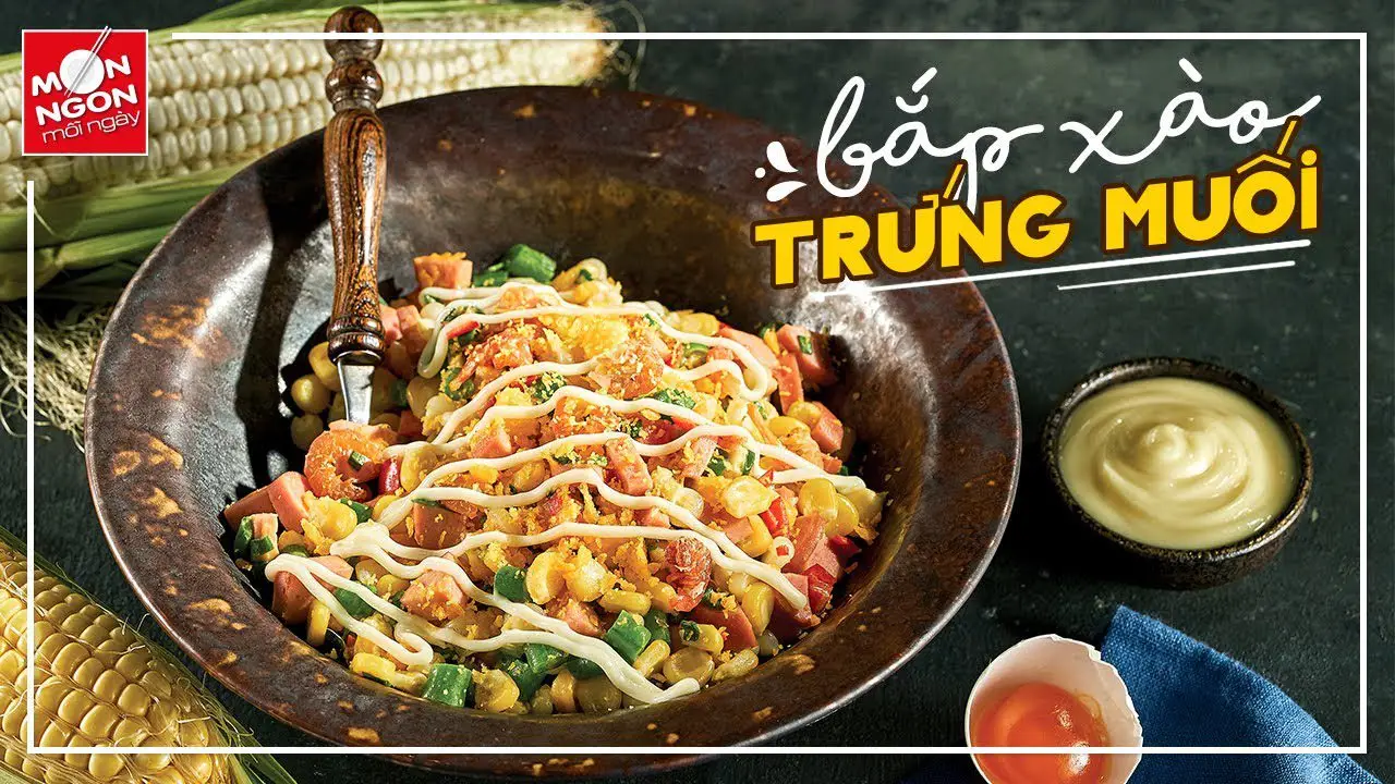 bap xao trung muoi