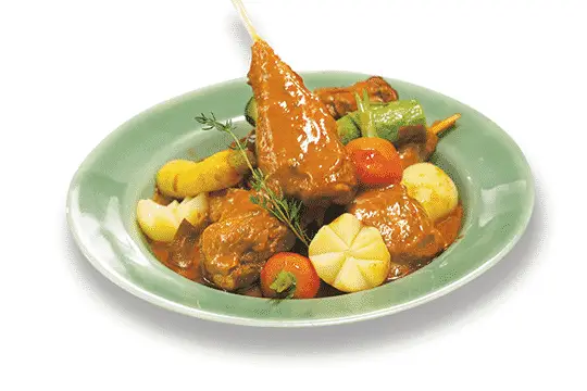 THỎ NẤU RƯỢU VANG ĐỎ
