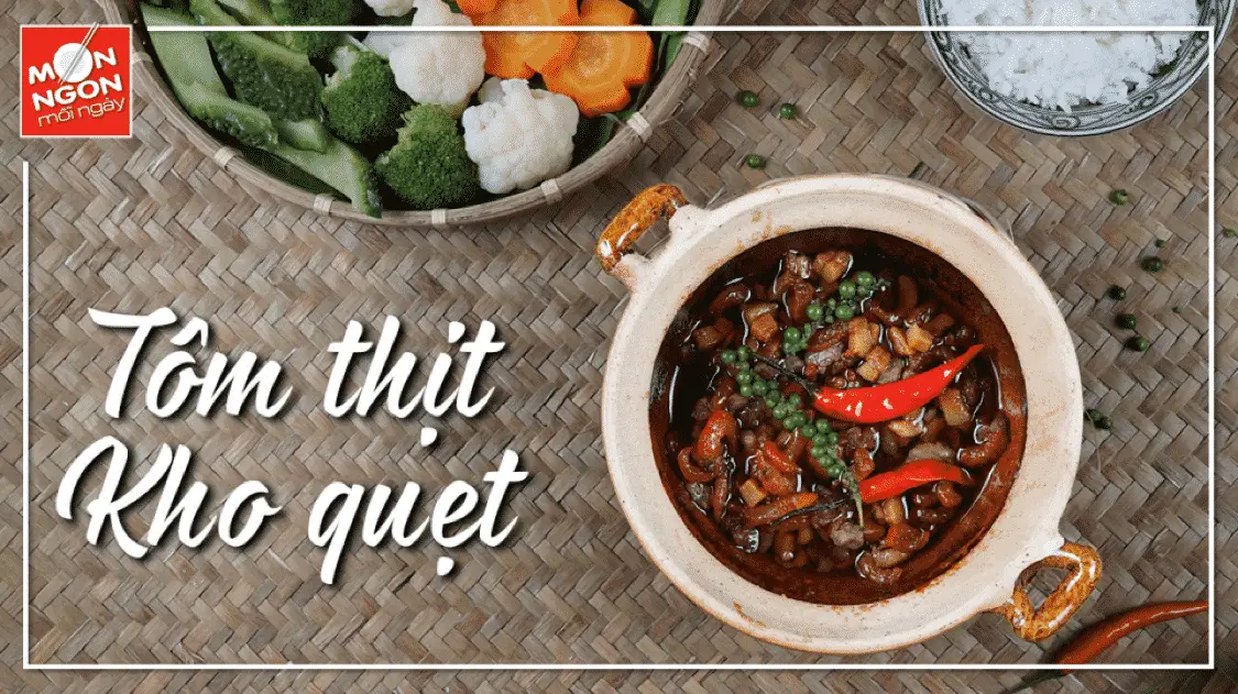 tom thit kho quet