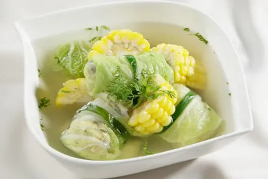 Món canh đủ rau, đủ thịt chữa cháy bữa tối bận rộn