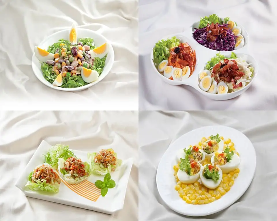 Những nguyên liệu nên có trong các món salad giảm cân