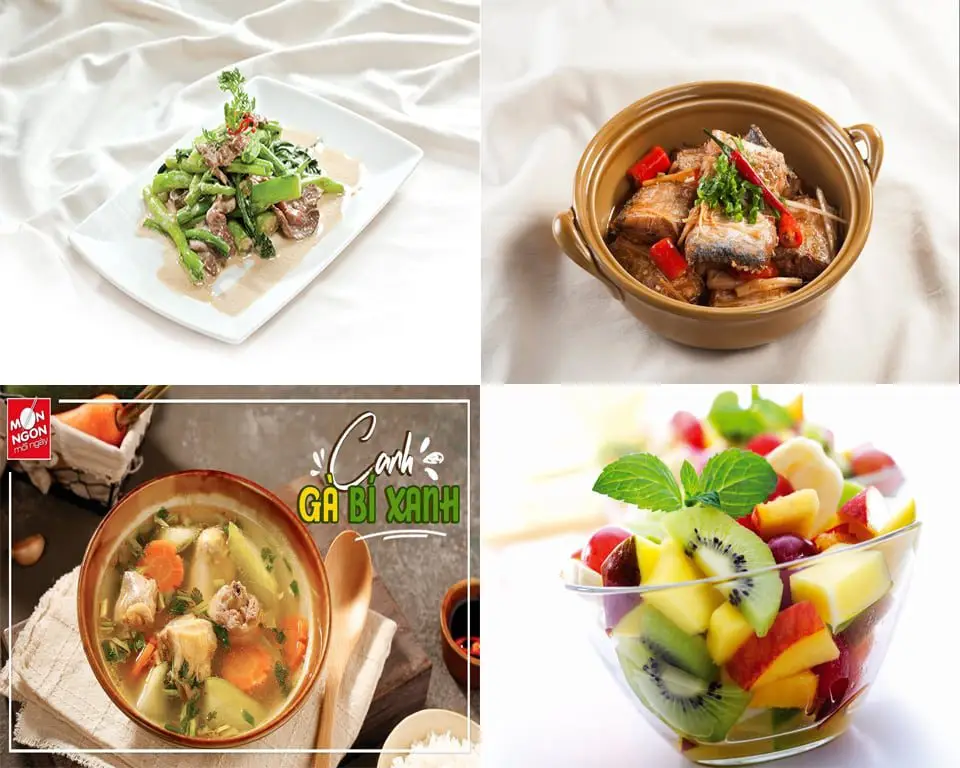 Thực đơn bữa tối 3 món đủ rau đủ thịt cho ngày bận rộn