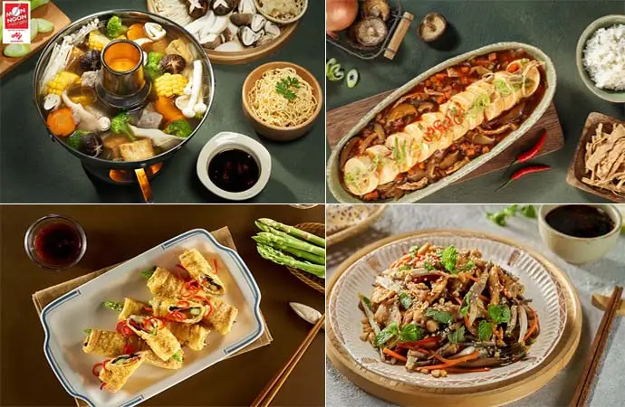 Thực đơn đãi tiệc như nhà hàng với 4 món chay đơn giản