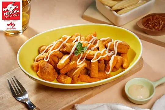 G&agrave; chi&ecirc;n bắp ph&ocirc; mai