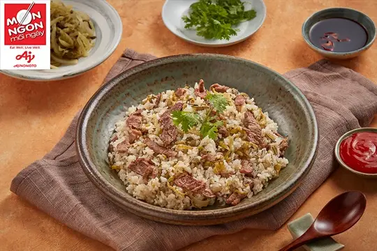 Cơm chi&ecirc;n dưa b&ograve;