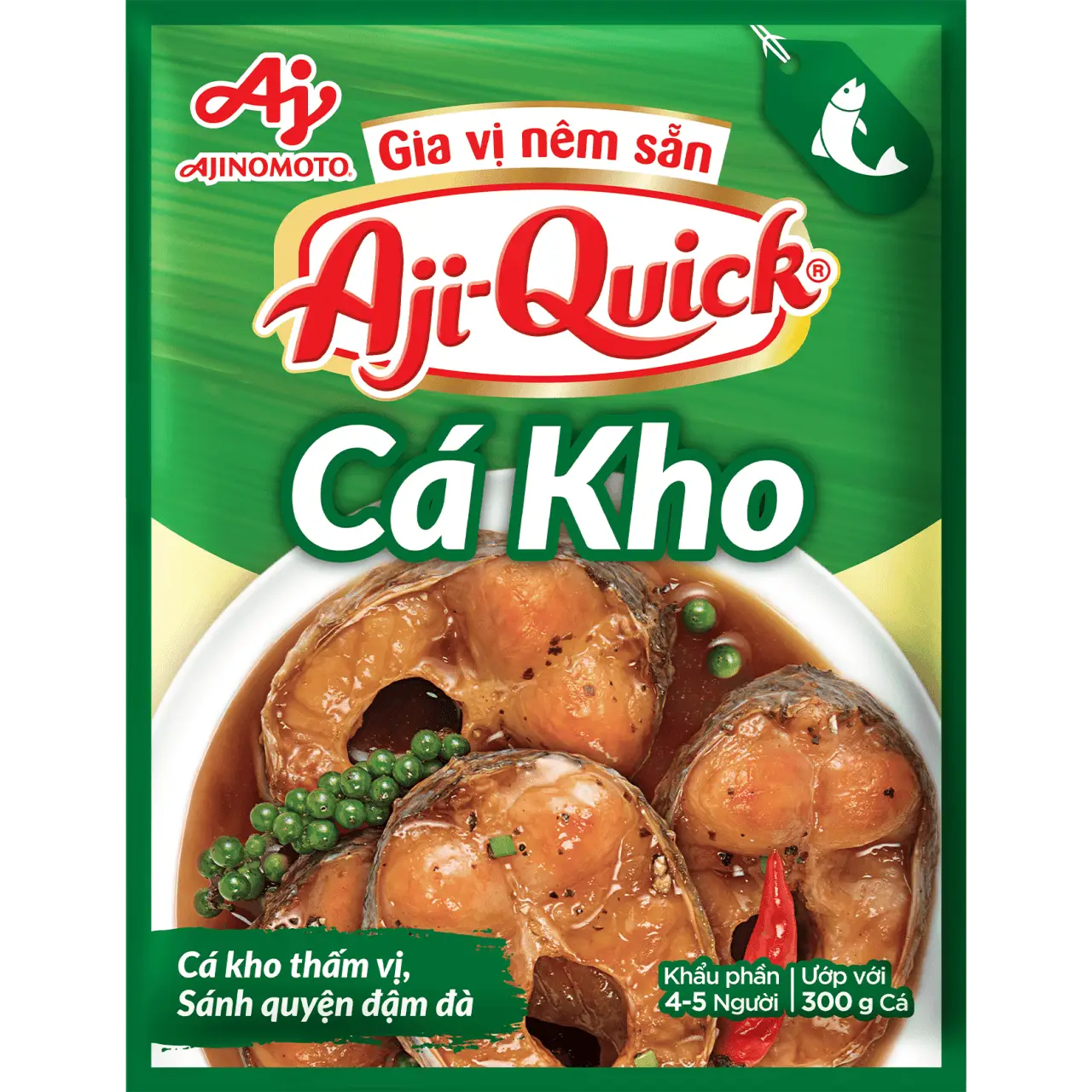Gia vị n&ecirc;m sẵn Aji-Quick&reg; C&aacute; Kho