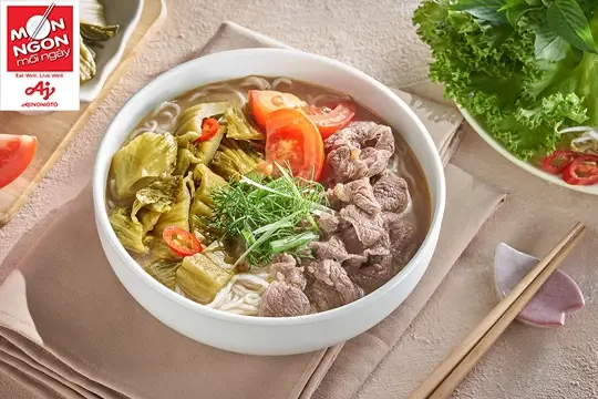 bun bap bo cai chua 500