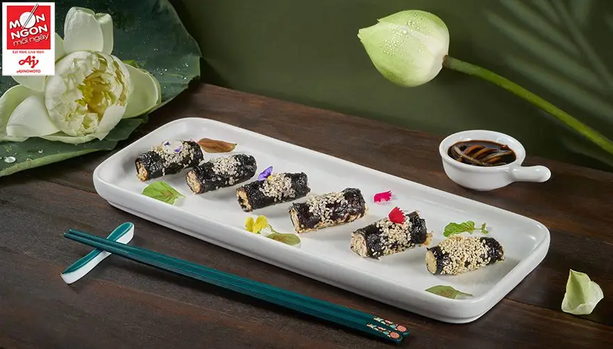 chả gi&ograve; rong biển chay