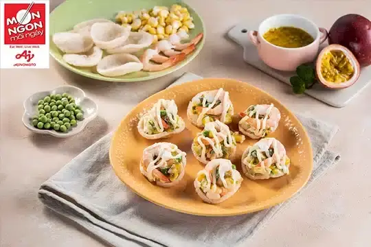 Làm ngay món snack phồng tôm rau củ cho Bé lười ăn rau!