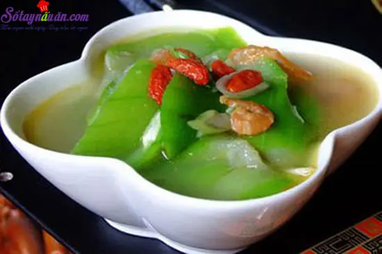 Cách làm canh mướp nấu tôm đơn giản mà ngon