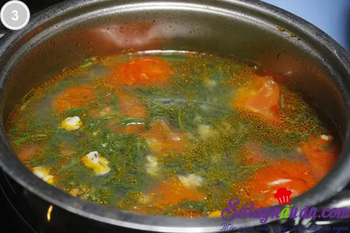 Canh hến nấu chua