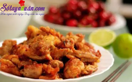 B&iacute; quyết l&agrave;m thịt g&agrave; chi&ecirc;n xốt tương gừng ngon gi&ograve;n rụm