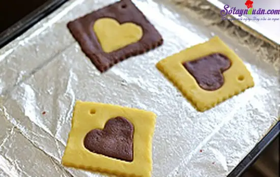 c&aacute;ch l&agrave;m cookie tr&aacute;i tim cho ng&agrave;y Valentine 6