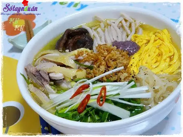 C&aacute;ch l&agrave;m b&uacute;n thang H&agrave; Nội ngon chuẩn vị