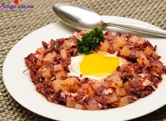 C&aacute;ch l&agrave;m m&oacute;n thịt b&ograve; băm sốt kem kiểu mới lạ m&agrave; ngon 9