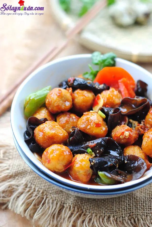 c&aacute;ch l&agrave;m trứng c&uacute;t x&agrave;o chua ngọt đưa cơm 6