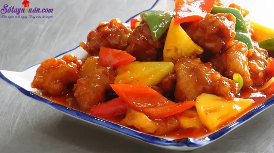 c&aacute;ch nấu sườn chua ngọt 6