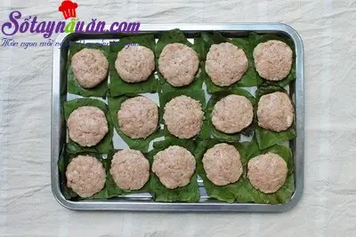 Chả cốm đậm đ&agrave; hương vị thơm ngon
