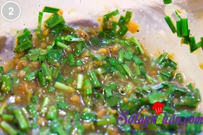 Thịt nướng l&aacute; hẹ 2