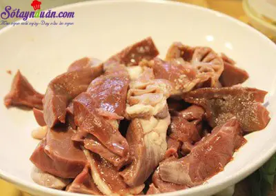 tim lợn x&agrave;o su su