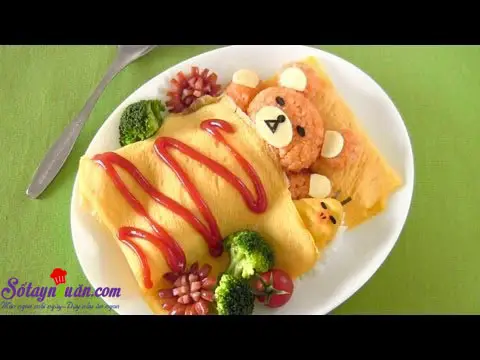 Hướng dẫn l&agrave;m m&oacute;n trứng bọc cơm vừa ngon vừa đẹp mắt kết quả