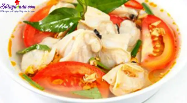 canh ngao nấu ri&ecirc;u