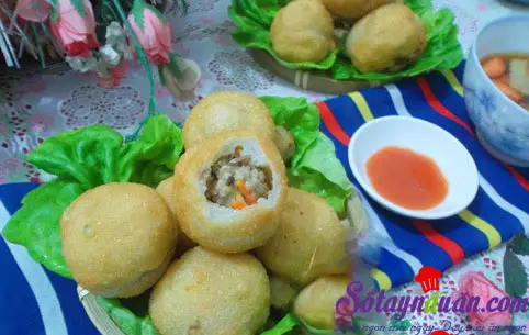 c&aacute;ch l&agrave;m b&aacute;nh r&aacute;n mặn nh&acirc;n thịt 8