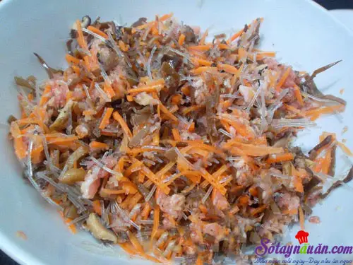 c&aacute;ch l&agrave;m b&aacute;nh r&aacute;n mặn nh&acirc;n thịt 2