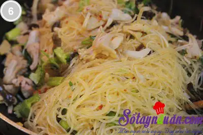Mới lạ miến x&agrave;o m&iacute;t non 6