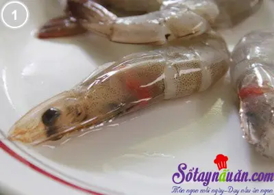 Canh t&ocirc;m khế nấu chua 1