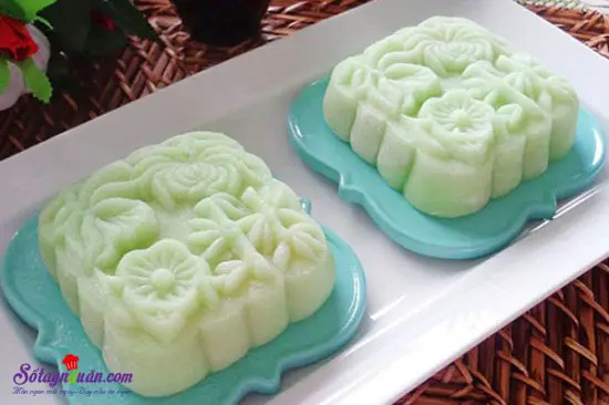 Hướng dẫn cách làm bánh dẻo đậu xanh lá dứa ngon tuyệt