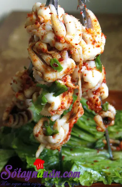 Mực nướng muối ớt