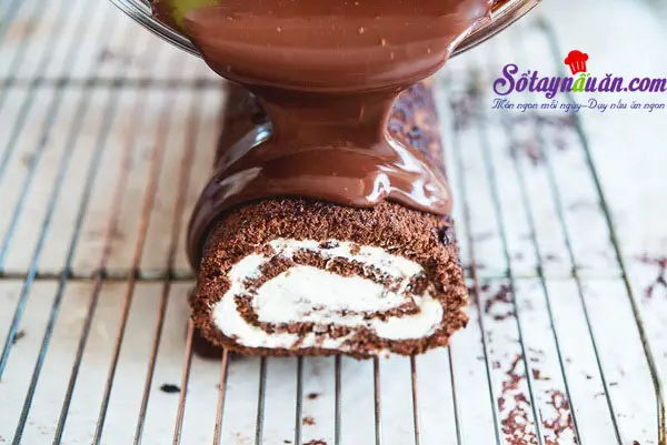 C&aacute;ch l&agrave;m b&aacute;nh b&ocirc;ng lan chocolate ngon m&ecirc; mẩn kết quả