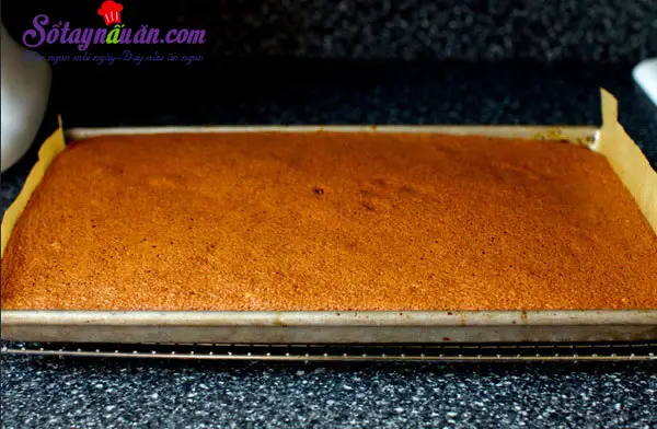 C&aacute;ch l&agrave;m b&aacute;nh b&ocirc;ng lan chocolate ngon m&ecirc; mẩn 6