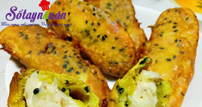 B&aacute;nh chuối chi&ecirc;n vừng đen 9