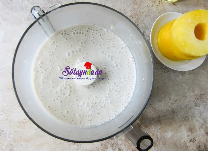 c&aacute;ch l&agrave;m b&aacute;nh pancake chuối dứa