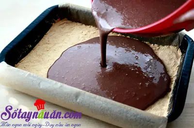 Học c&aacute;ch l&agrave;m cheesecake vị socola si&ecirc;u hấp dẫn 4