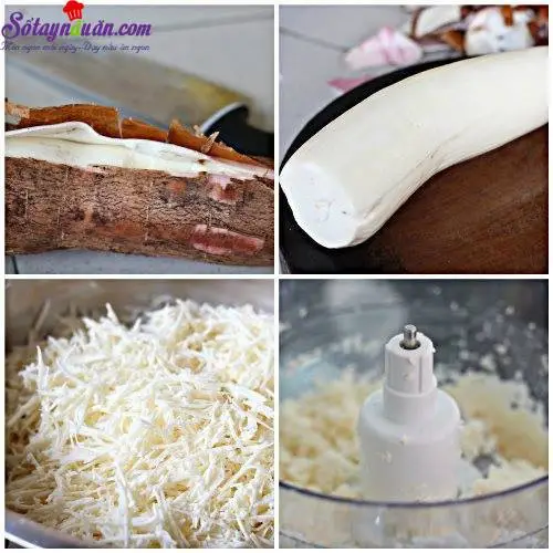 c&aacute;ch l&agrave;m b&aacute;nh sắn 1