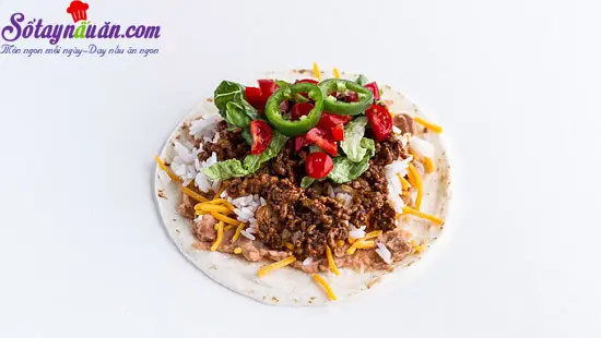 c&aacute;ch l&agrave;m b&aacute;nh taco h&igrave;nh n&oacute;n 8