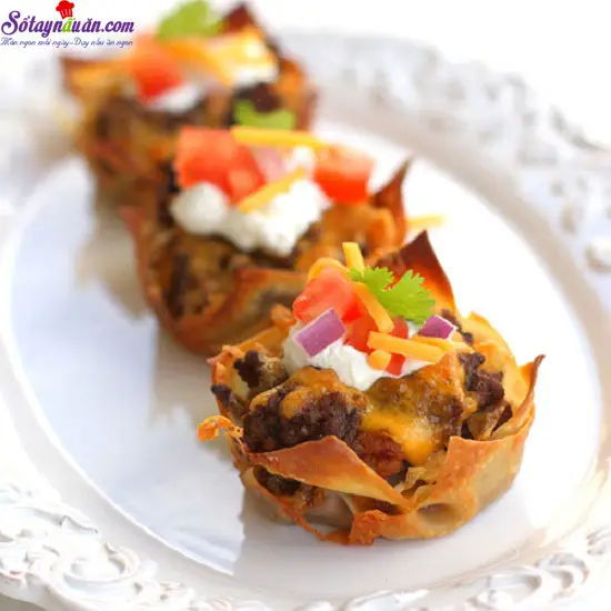 Cupcake taco – bạn đã thử chưa?
