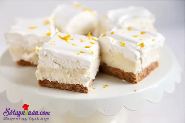 Học cách làm cheesecake chanh thơm và ngon tuyệt