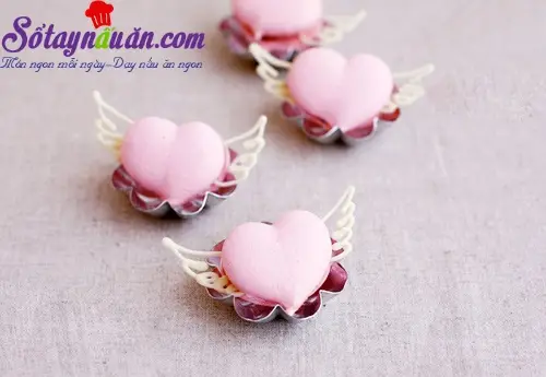 Học làm Macaron tình yêu cho ngày Valentine