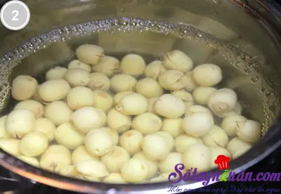 Ch&egrave; hạt sen đậu đen 2
